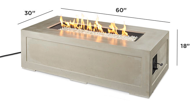 Outdoor GreatRoom Cove Fire Pit Table