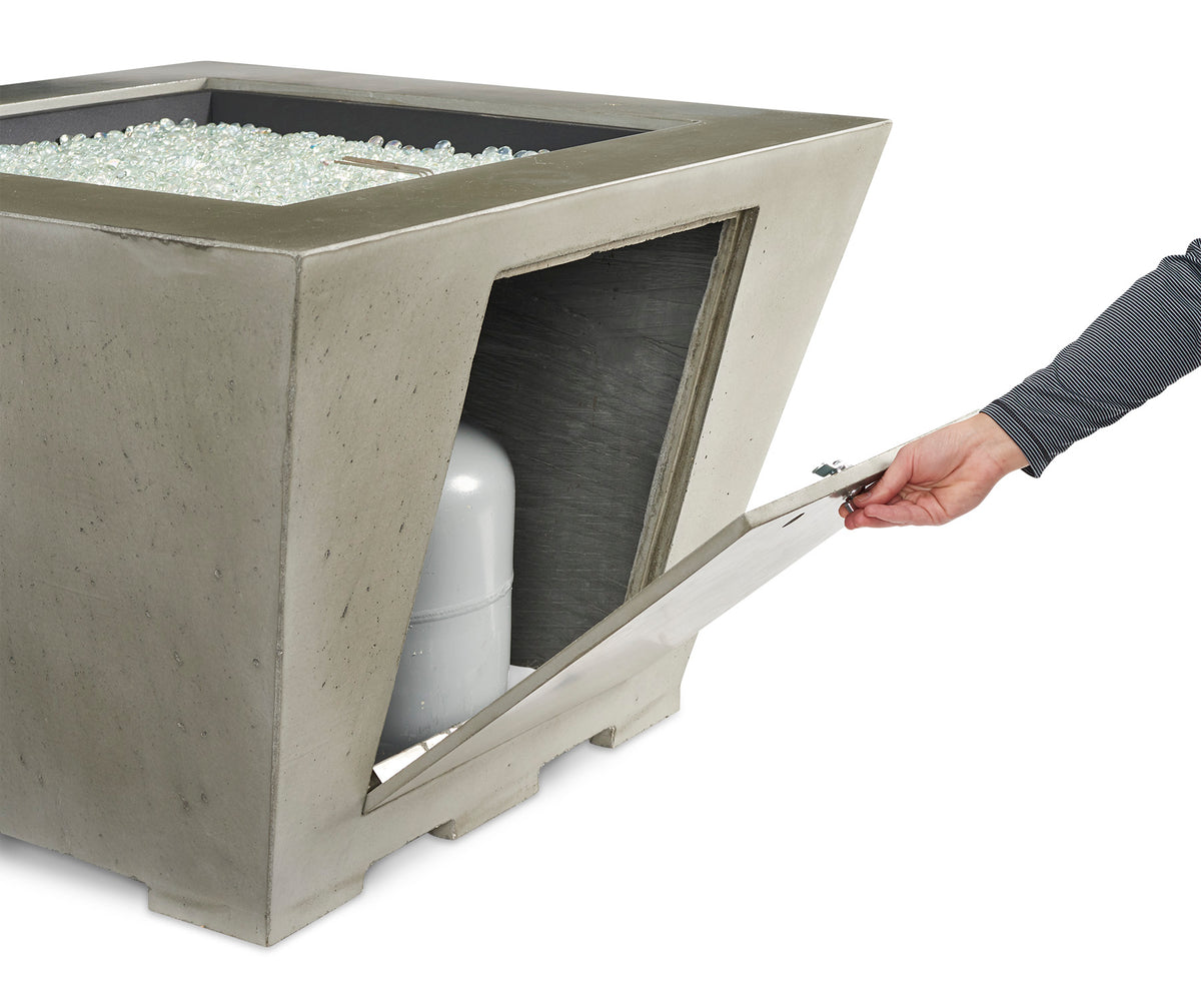 Outdoor GreatRoom Cove Square Fire Pit Bowl