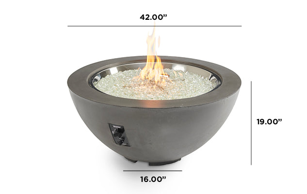 Outdoor GreatRoom Cove Fire Pit Bowl