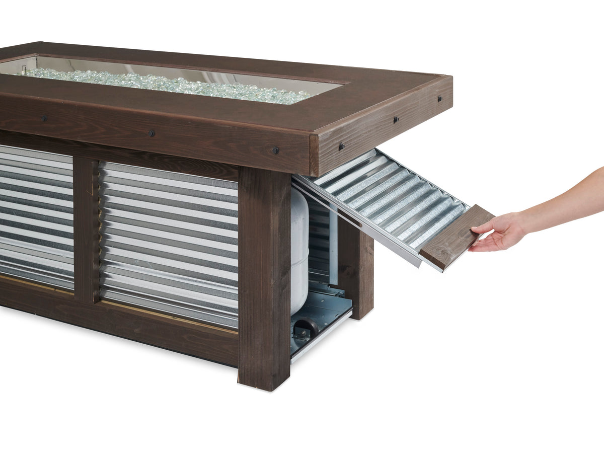 Outdoor GreatRoom Denali Brew Fire Pit Table