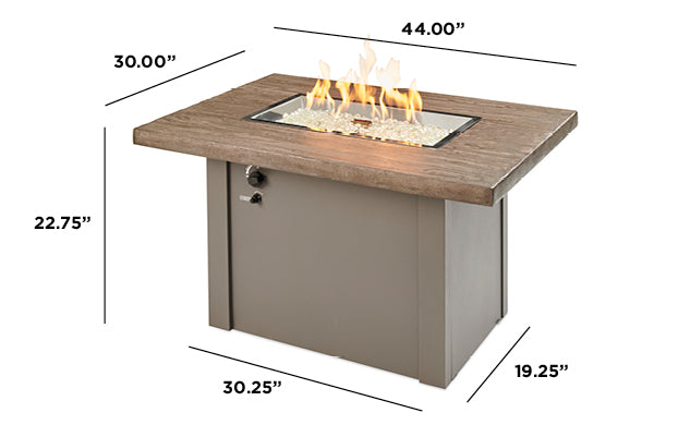Outdoor GreatRoom Havenwood Fire Pit Table