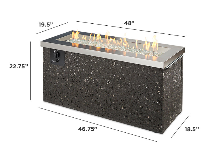 Outdoor GreatRoom Key Largo Fire Pit Table