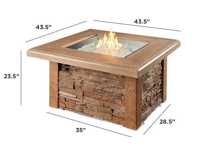 Outdoor GreatRoom Sierra Fire Pit Table