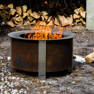 Breeo X Series 24 Smokeless Wood Fire Pit