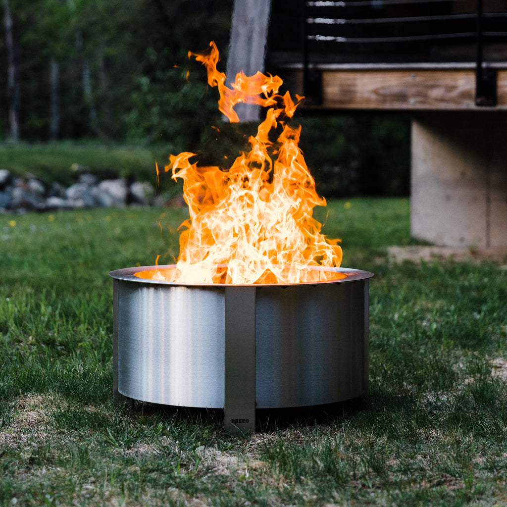 Breeo X Series 24 Smokeless Wood Fire Pit - Fireside Hearth & Home