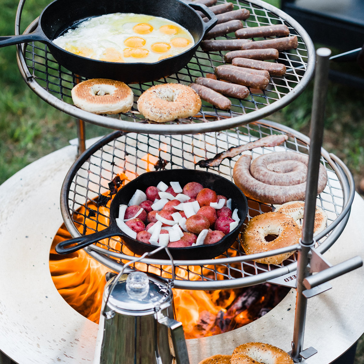 Breeo X Series 30 Smokeless Wood Fire Pit