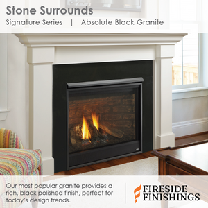 Fireside Finishings Absolute Black Granite