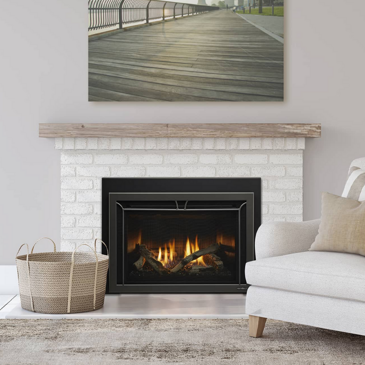 Heat &amp; Glo Cosmo Gas Insert