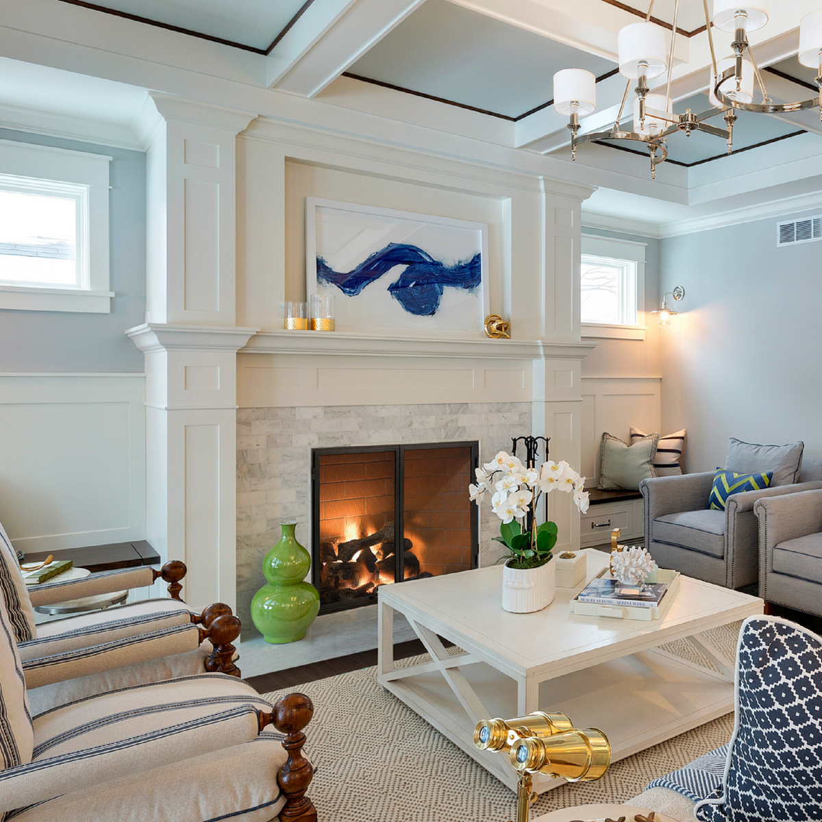 Heat &amp; Glo Rutherford Wood Fireplace