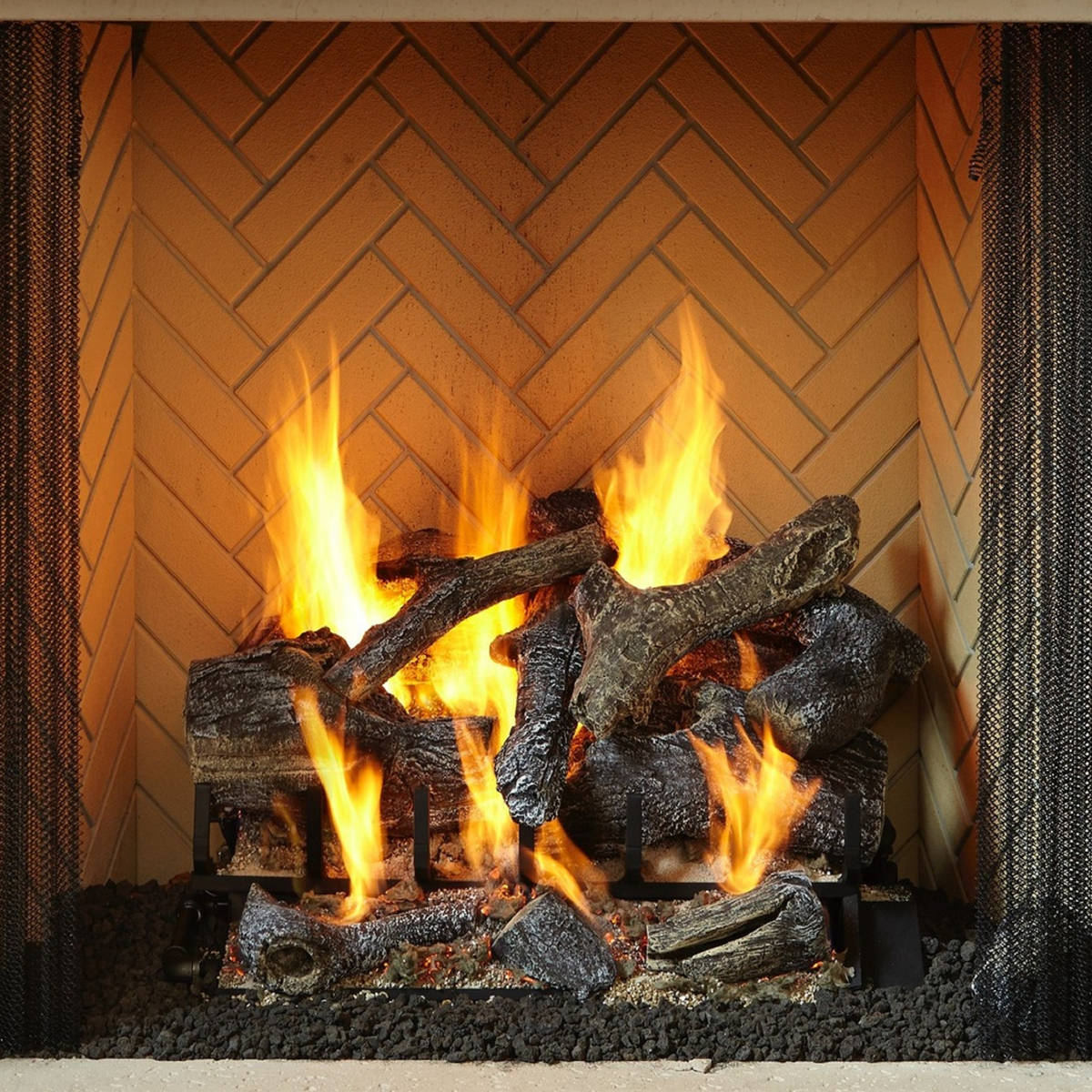 Heat &amp; Glo Rutherford Wood Fireplace