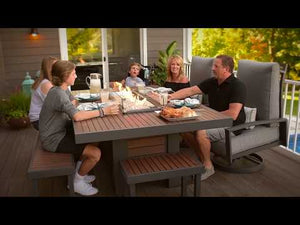 Outdoor GreatRoom Kenwood Dining Fire Pit Table