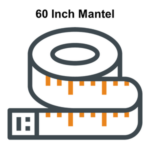 Concrete Mantel Size - Traditional