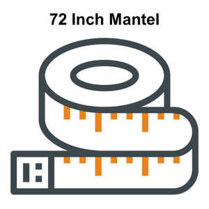 Concrete Mantel Size - Traditional