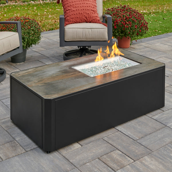 Outdoor GreatRoom Kinney Fire Pit Table - Fireside Hearth & Home