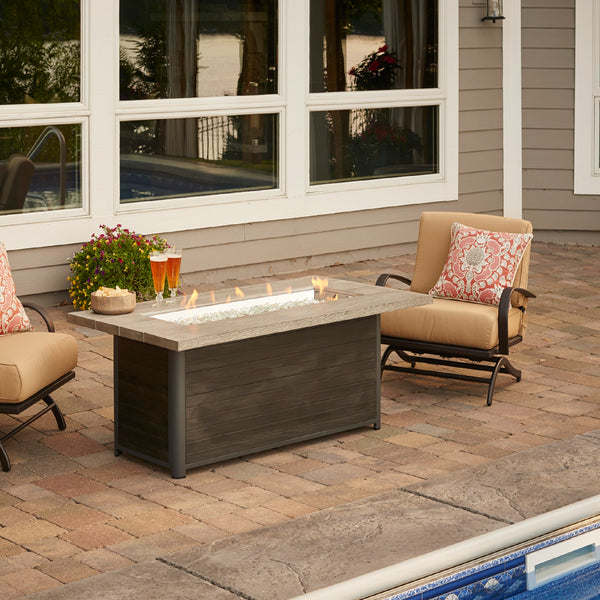 Outdoor GreatRoom Cedar Ridge Fire Pit Table - Fireside Hearth u0026 Home