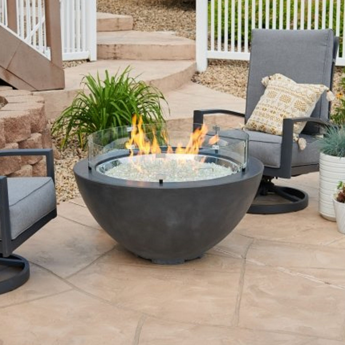 Outdoor GreatRoom Cove Fire Pit Bowl