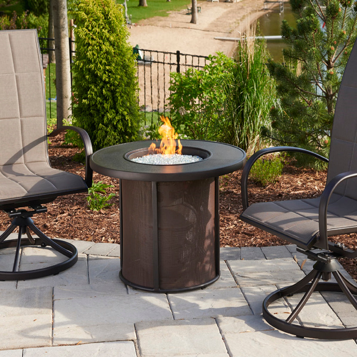 Outdoor GreatRoom Stonefire Fire Pit Table