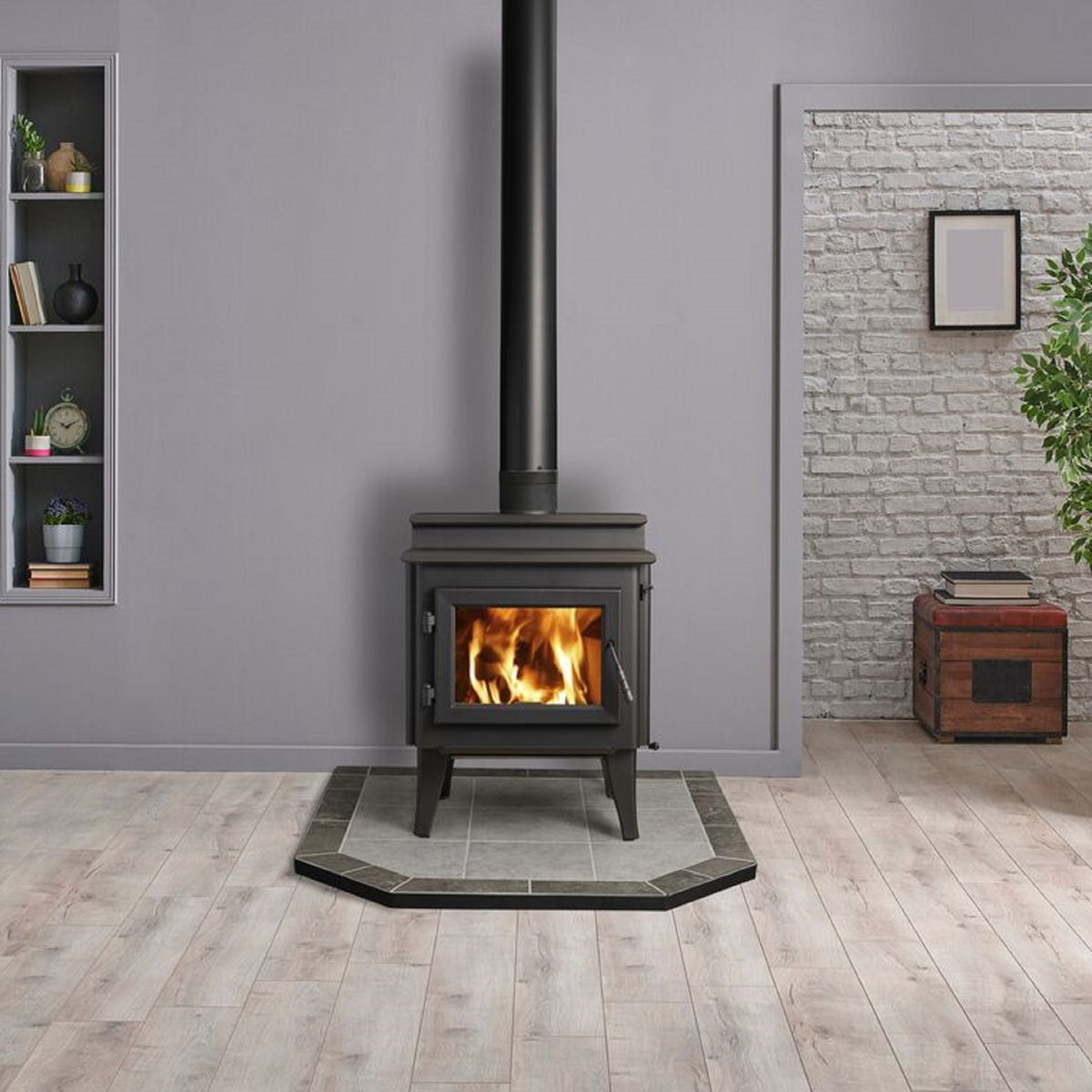 Quadra-Fire 4300 Step Top Wood Stove
