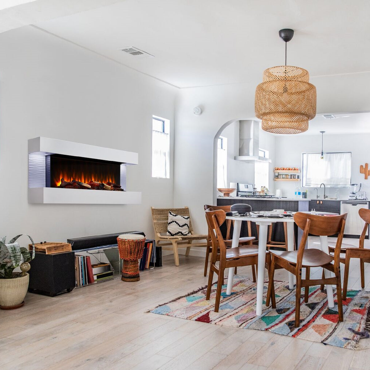 SimpliFire Format Electric Fireplace