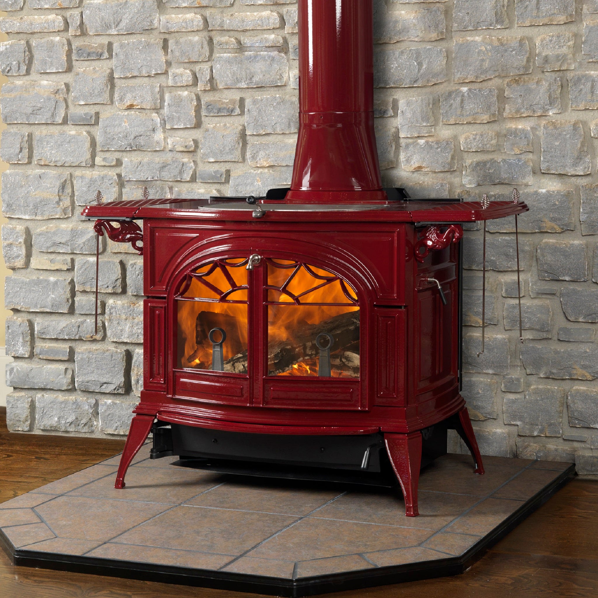 Vermont Castings Defiant Wood Stove Fireside Hearth Home